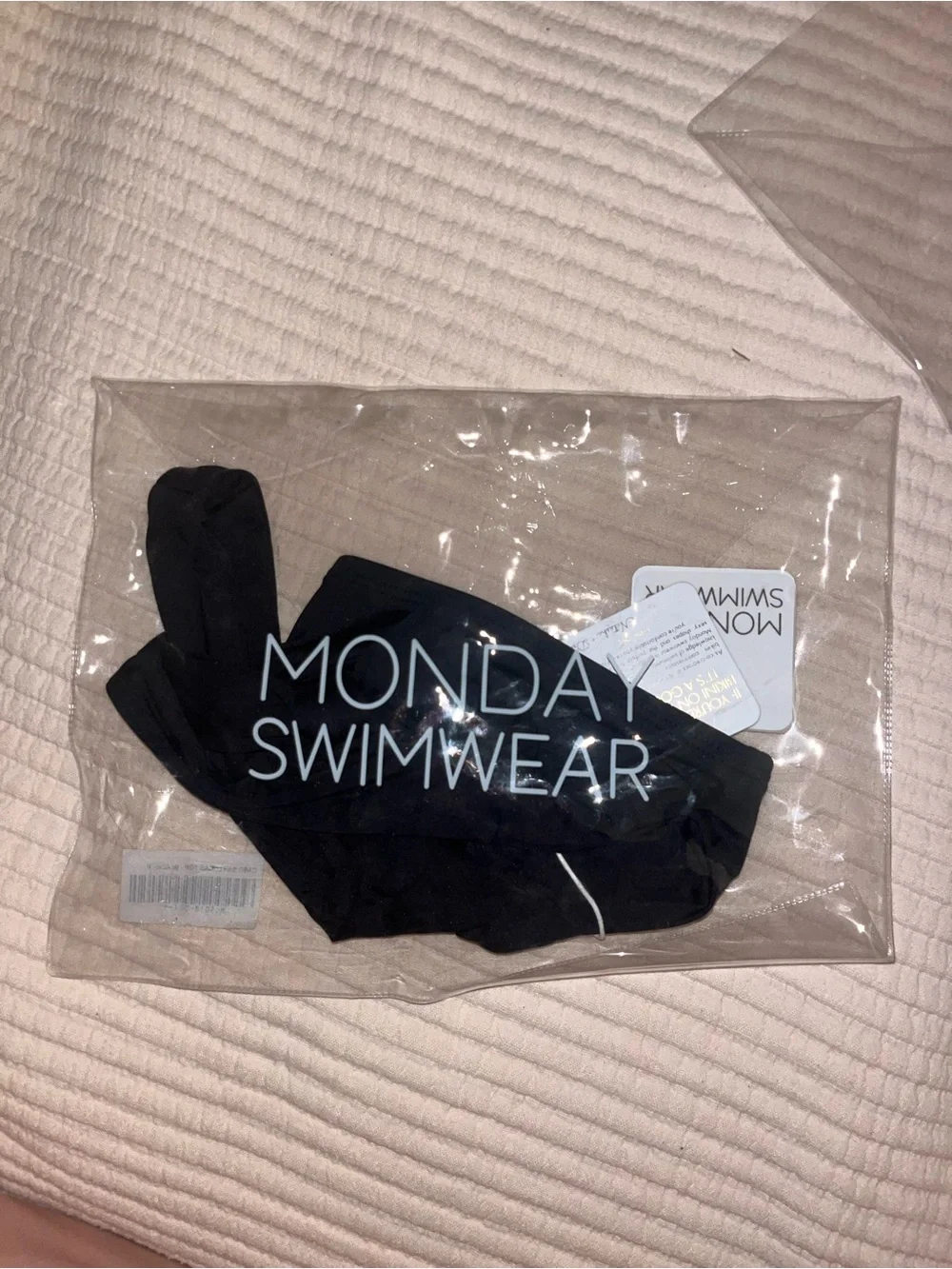 Monday Swimwear Black Bikini Bottom - Classic Solid